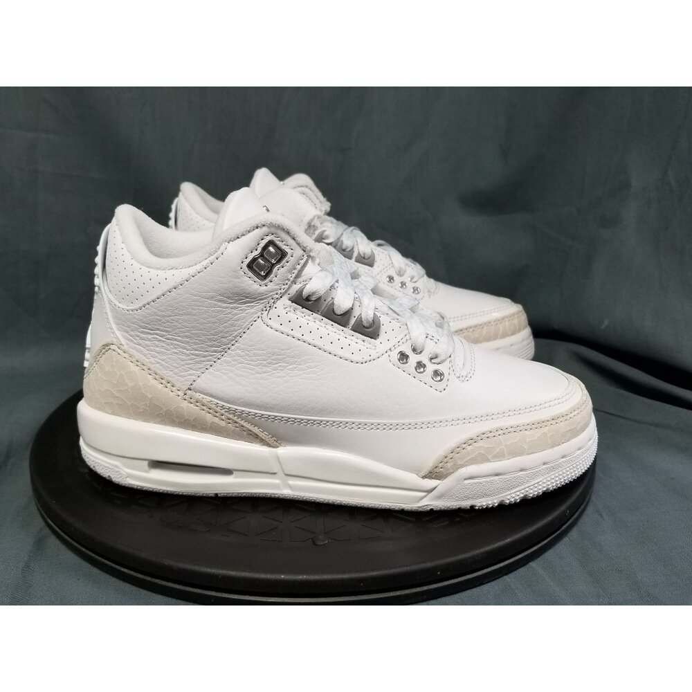 Air Jordan 3 Retro (GS) Sneakers Pure Money 2025 Edition Size 3.5Y NEW NO BOX! - Picture 9 of 12